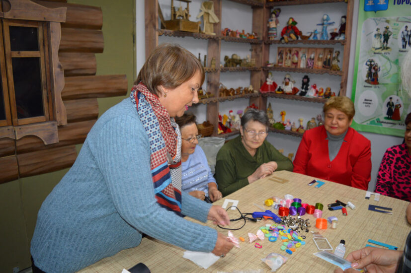 Мастер-класс ко Дню пожилого человека