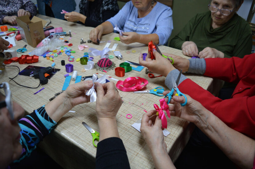 Мастер-класс ко Дню пожилого человека