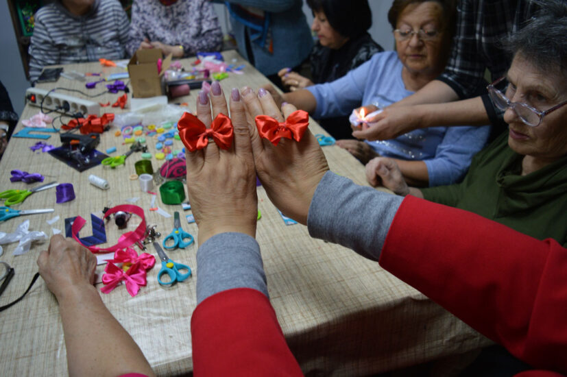 Мастер-класс ко Дню пожилого человека