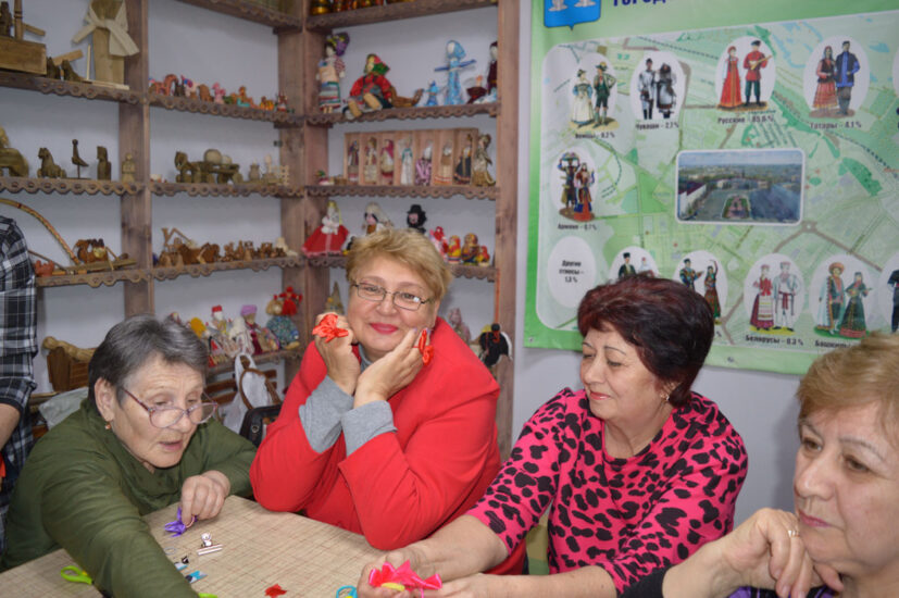 Мастер-класс ко Дню пожилого человека