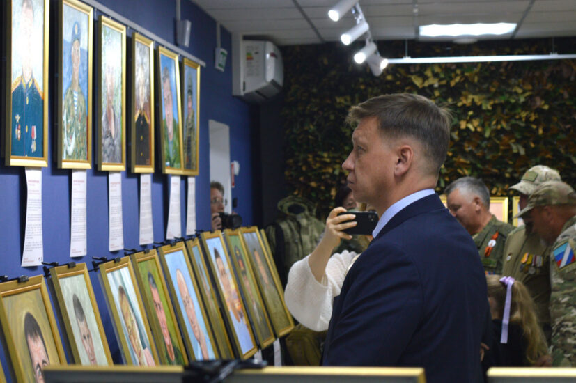 Открытие выставка в рамках проекта «В сердце и памяти»