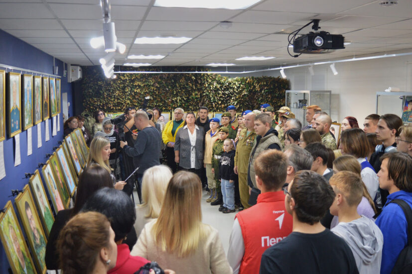 Открытие выставка в рамках проекта «В сердце и памяти»