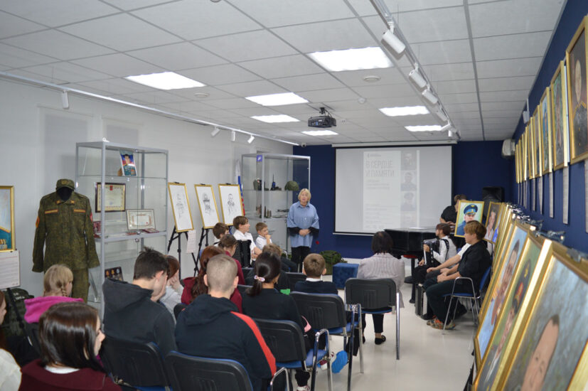 Закрытие выставки портретов участников СВО в рамках проекта «В сердце и памяти»