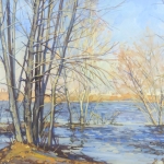 Татьяна Краснощекова (г. Самара)
Разлив. 2020
бум., гуашь