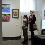 Открытие выставки «Женских рук чудесное творенье». 19 февраля 2021 год.