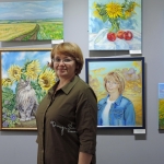 Елена Санькова - участница выставки «Женских рук чудесное творенье». 19 февраля 2021 год.