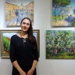 Елена Островская - участница выставки «Женских рук чудесное творенье». 19 февраля 2021 год.