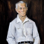 Портрет Бондарева Ивана Васильевича. Художник: Якунин А.