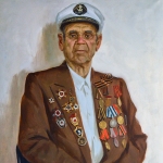 Портрет Журавлёва Михаила Степановича. Художник: Панов И.