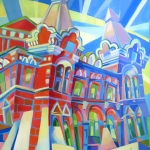 Драма. 2014. Серия «Кубофутуризм». х м 100х90