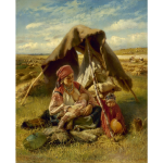 Маковский К. Е. Жница. 1871 г. Государственный Русский музей