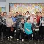 Наши посетители. Выставка Владимира Конева «Моя вселенная». 25 октября 2022