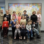 Наши посетители. Выставка Владимира Конева «Моя вселенная». 25 октября 2022