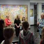 Наши посетители. Выставка Владимира Конева «Моя вселенная». 21 октября 2022