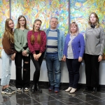 Наши посетители. Выставка Владимира Конева «Моя вселенная». 21 октября 2022